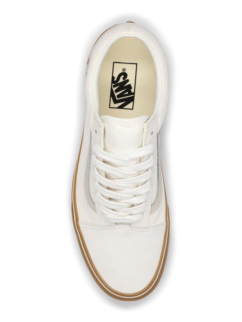 Zapatilla Adulto Old Skool Blanco Vans