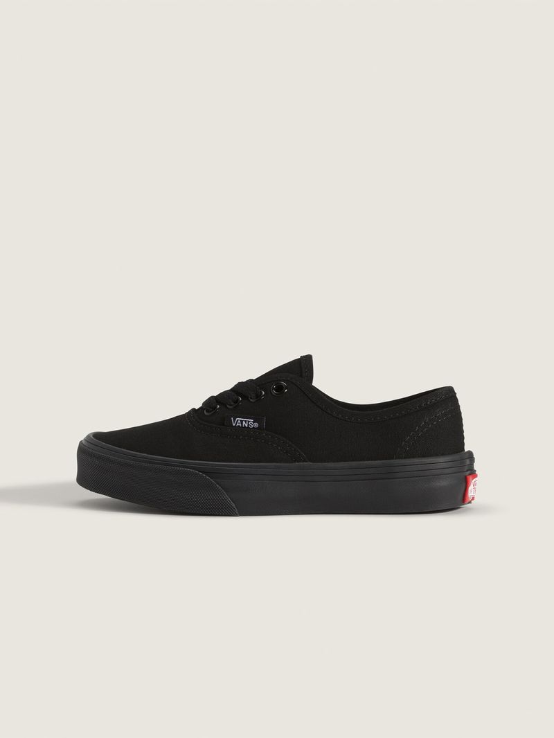 Zapatilla Niño (5-12 años) Authentic Negro Vans