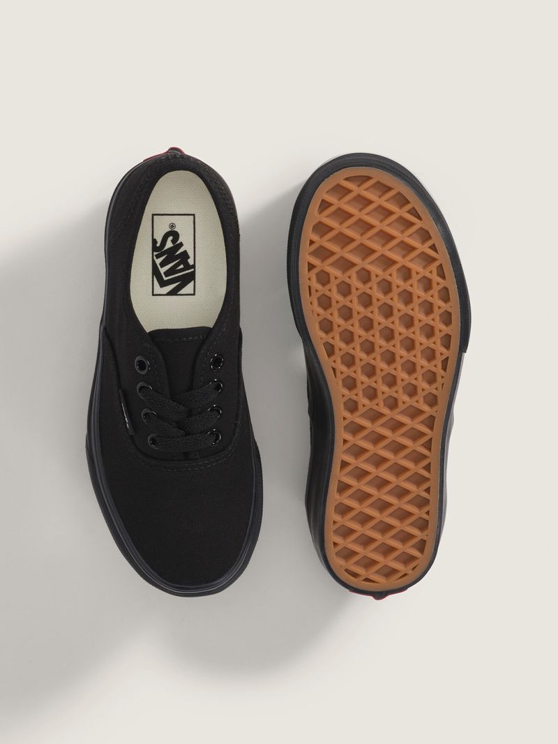 Zapatilla Niño (5-12 años) Authentic Negro Vans