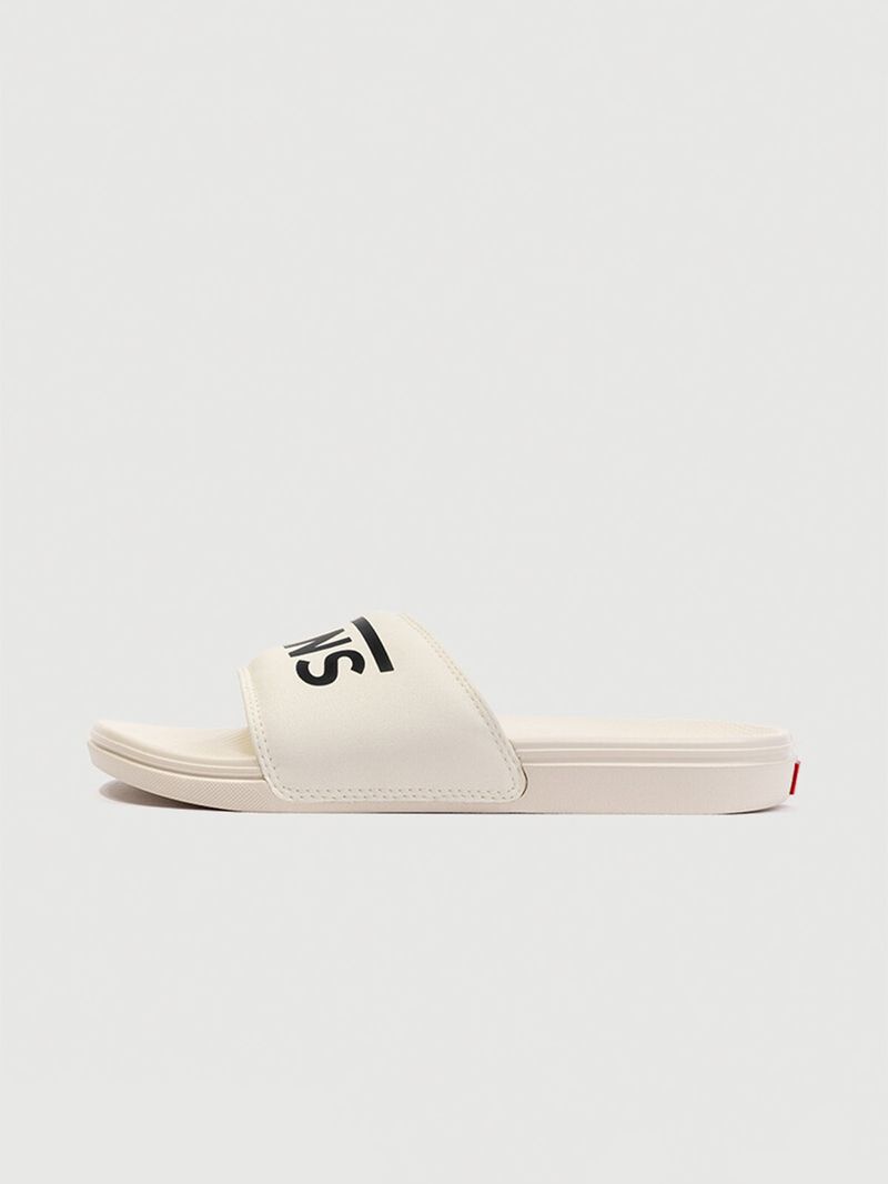 Sandalias Mujer La Costa Slide On Blanca Vans