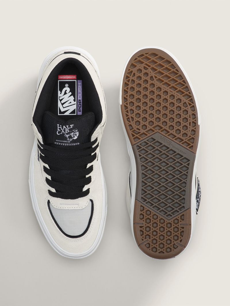 Zapatilla Hombre Skate Half Cab Blanco Vans