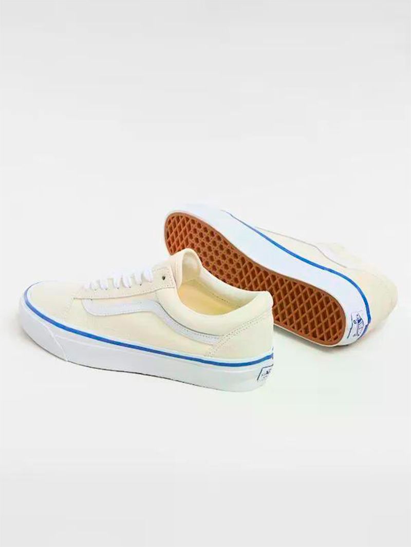 Zapatilla Hombre Premium Old Skool Beige Vans