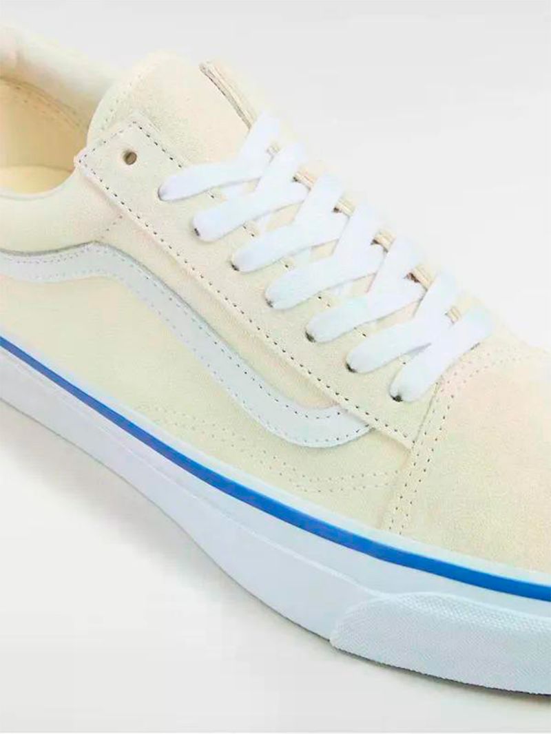 Zapatilla Hombre Premium Old Skool Beige Vans