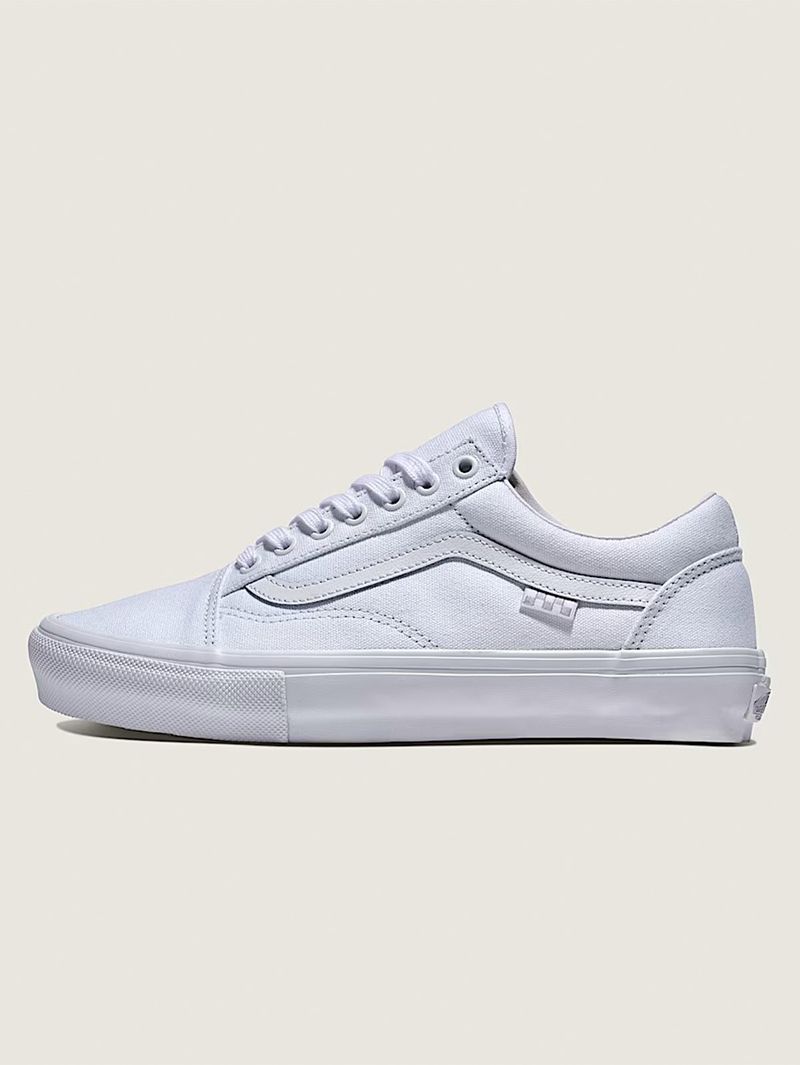 Zapatilla Hombre Skate Old Skool Blanco Vans