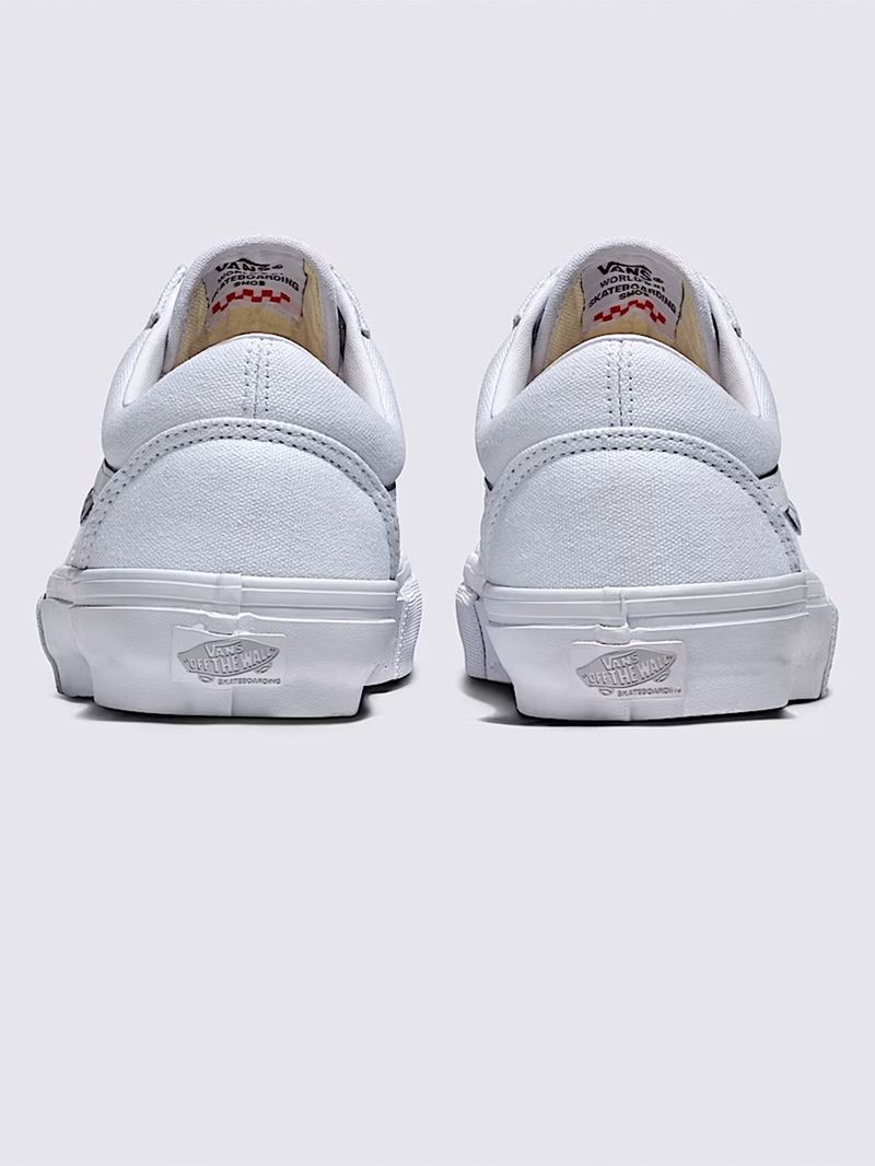 Zapatilla Hombre Skate Old Skool Blanco Vans