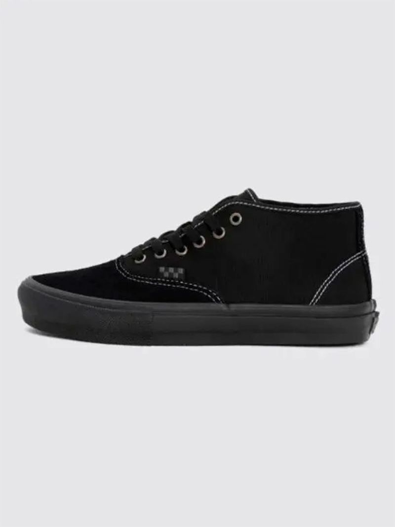 Zapatilla Hombre Skate Authentic Mid Negro Vans