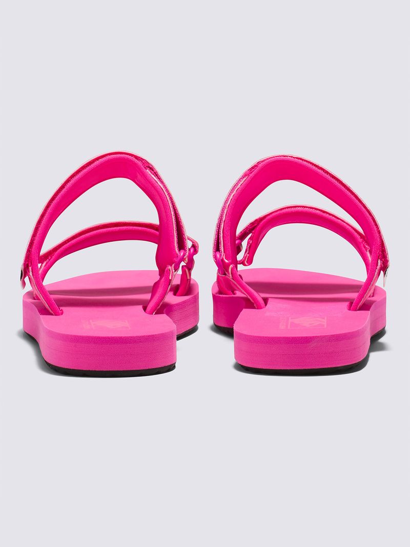 Sandalias Mujer Cayucas Slide On Fucsia Vans