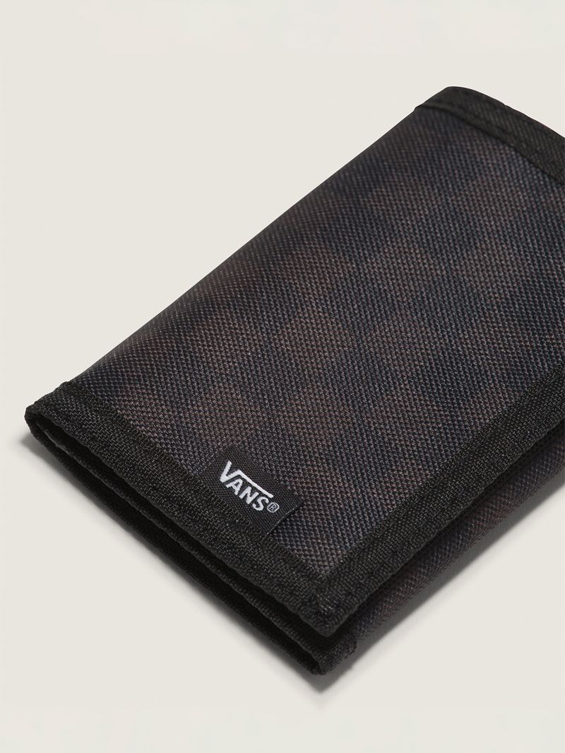 Billetera Slipped Checker Negra Vans