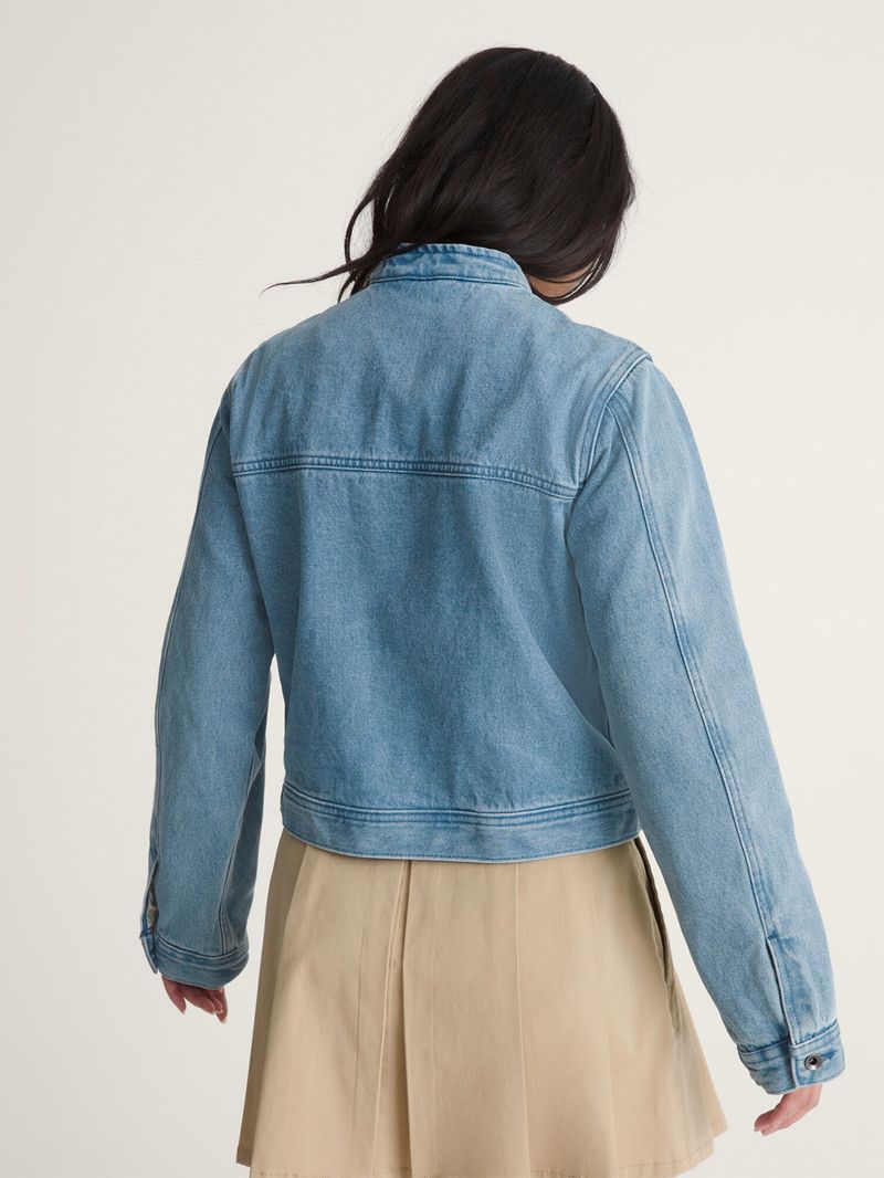 Chaqueta Mujer Lx Wmn Pomona Collar Azul Vans