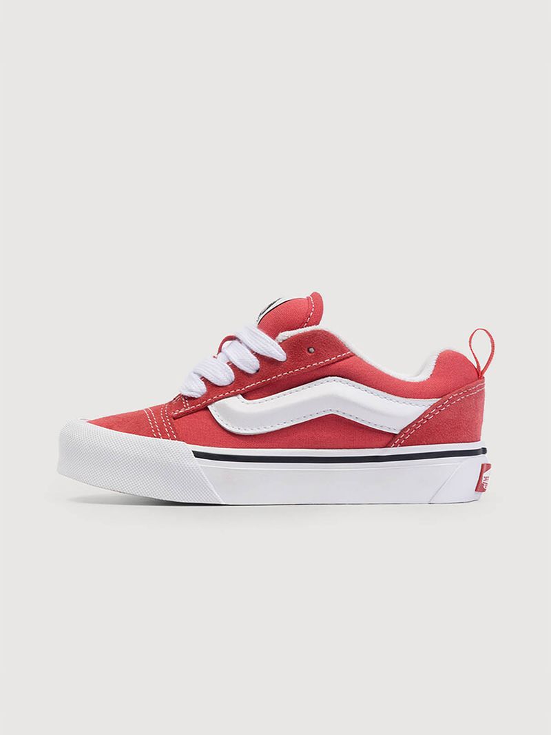 Zapatilla Niño (5 a 12 años) Knu Skool Rojo Vans