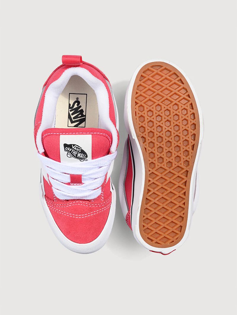 Zapatilla Niño (5 a 12 años) Knu Skool Rojo Vans