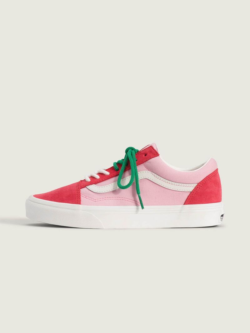 Zapatilla Mujer Old Skool Rojo Vans