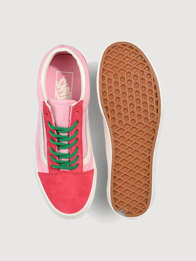 Zapatilla Mujer Old Skool Rojo Vans