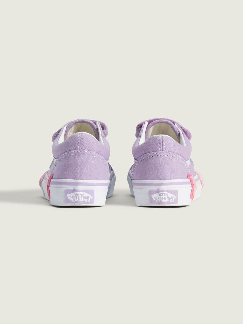 Zapatilla Niño (5 a 12 años) Old Skool V Morado Vans