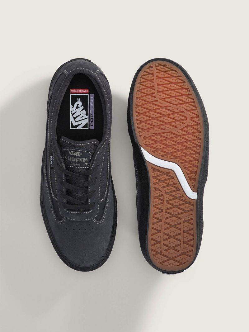 Zapatilla Adulto Skate Curren Caples Negro Vans