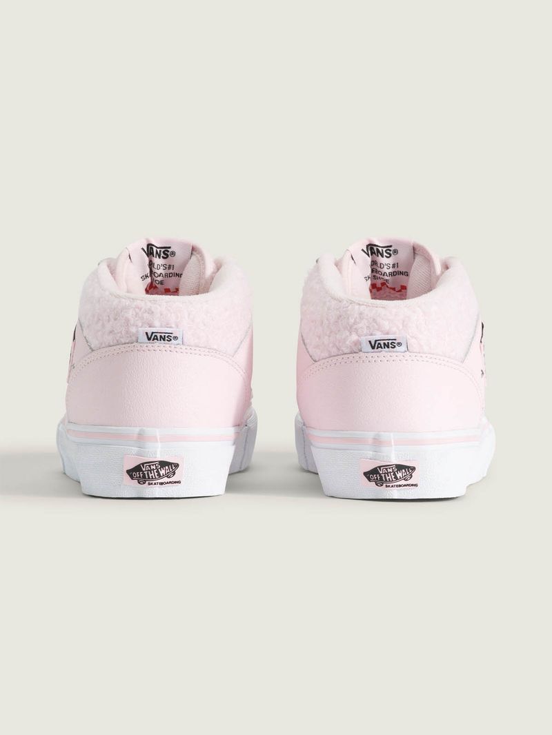 Zapatilla Mujer Skate Half Cab Rosado Vans