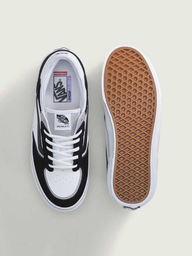 Zapatilla Hombre Skate Rowley Negro Vans