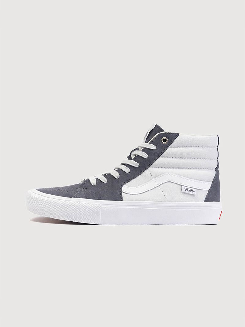 Zapatilla Mujer Skate Sk8-Hi Gris Vans