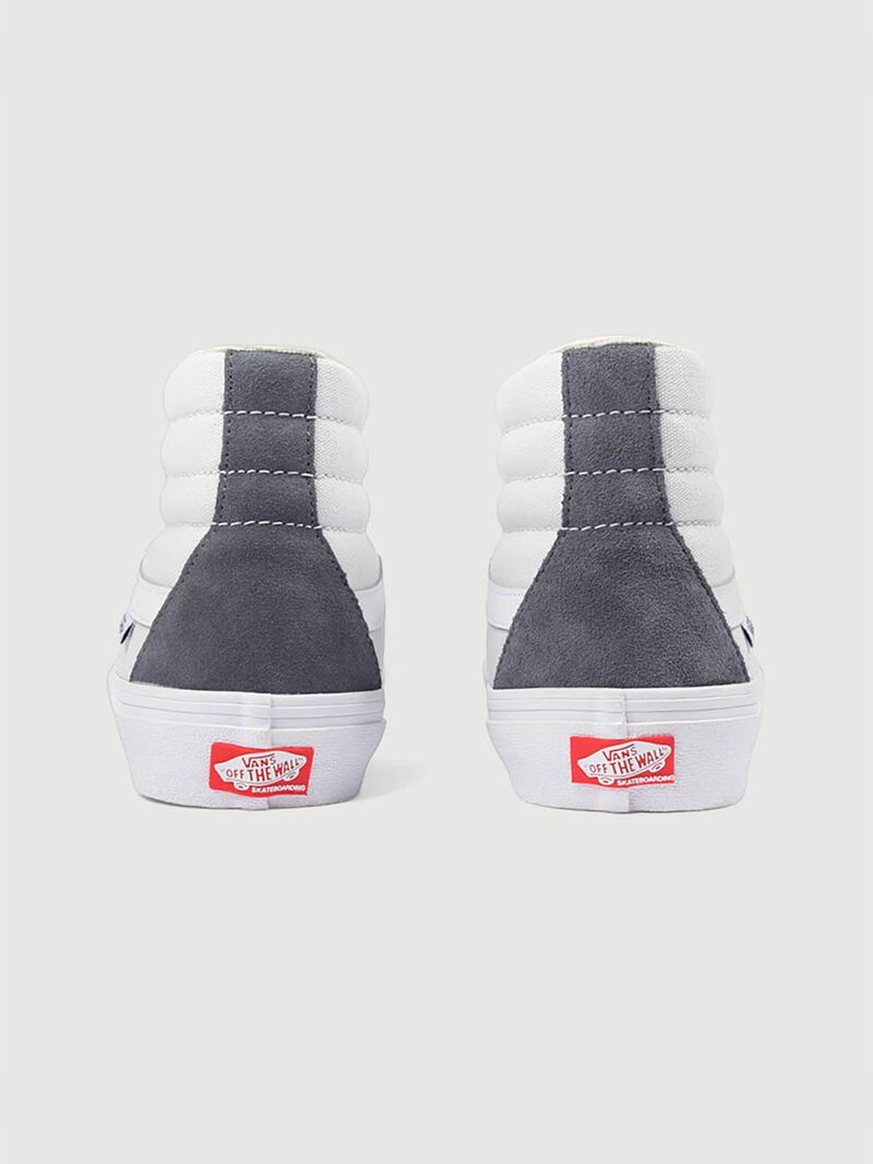 Zapatilla Mujer Skate Sk8-Hi Gris Vans