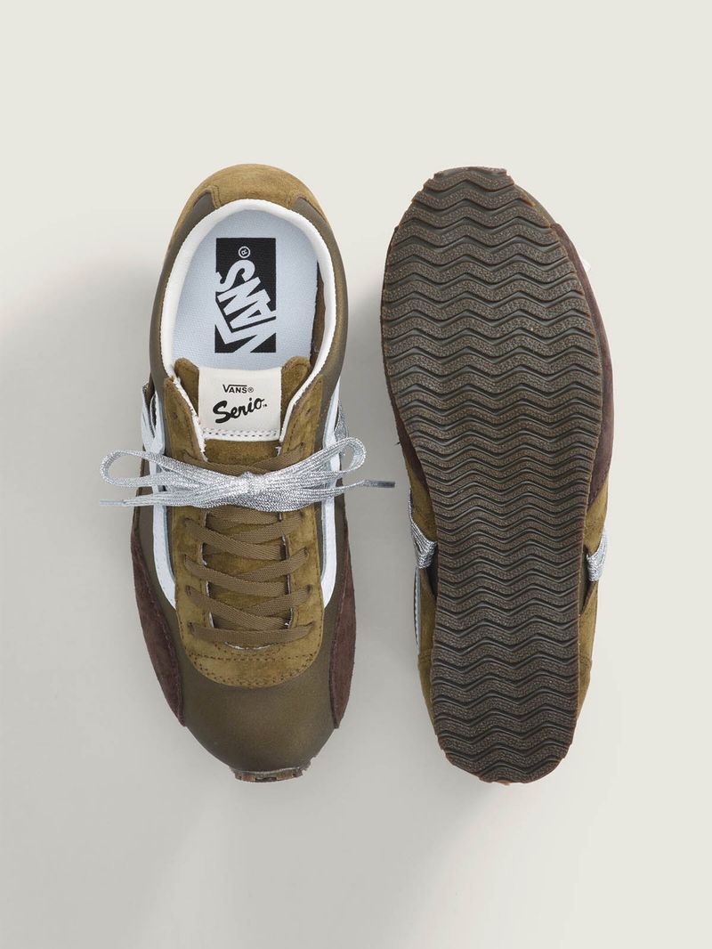 Zapatilla Mujer Premium Slp Trainer Verde Vans