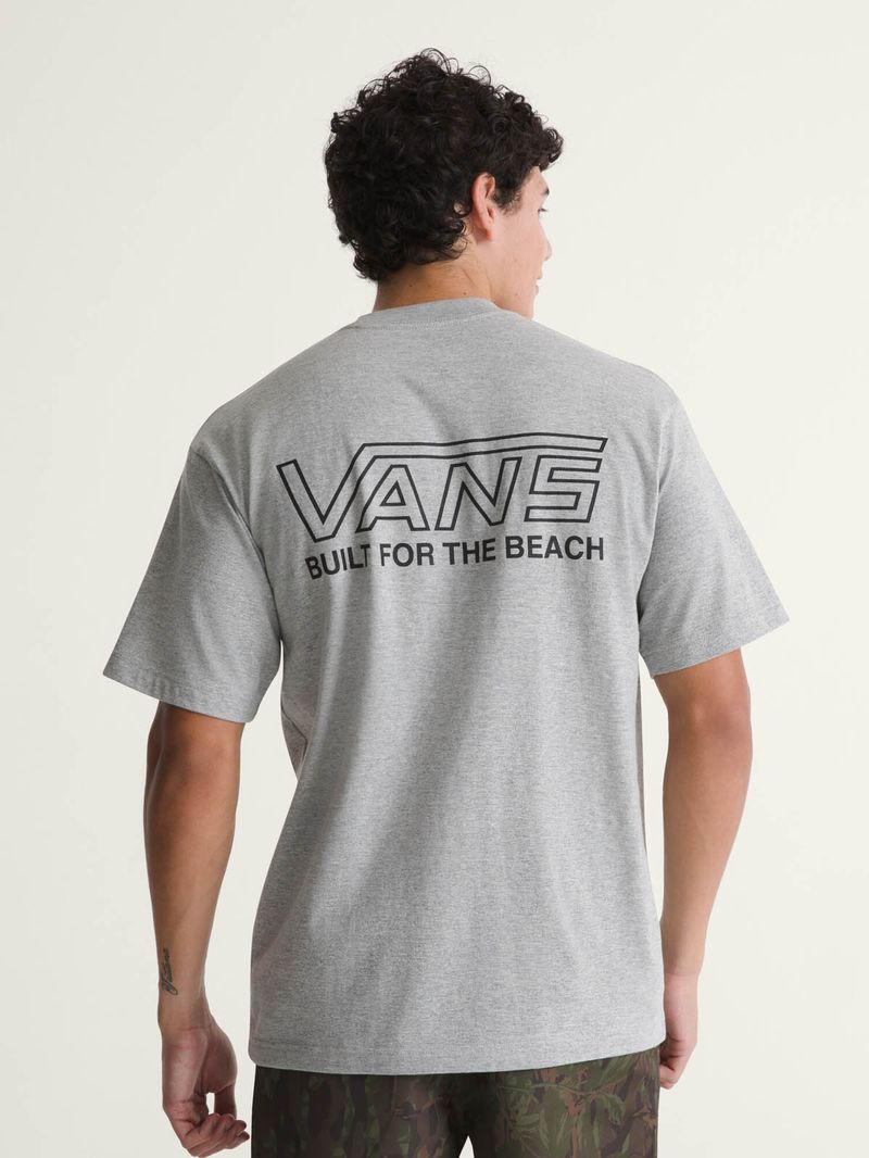 Polera M/C Hombre Buckled Tee Gris Vans