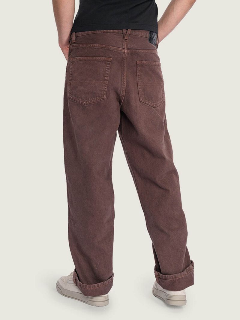 Pantalon Hombre Check-5 Loose Denim  Café Vans