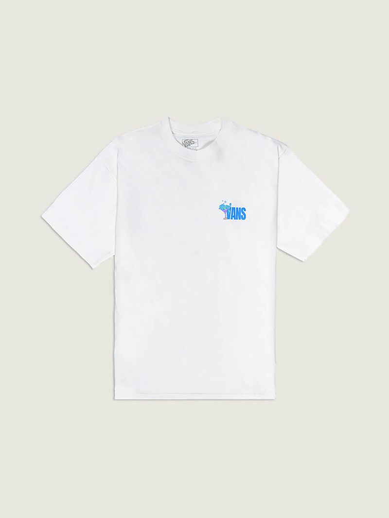 Polera M/C Hombre Bar Hopper Tee Blanco Vans