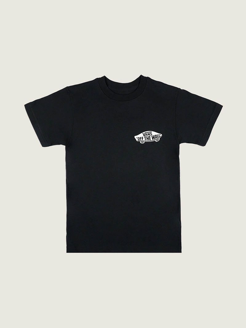 Polera M/C Nino Double Standard Negro Vans