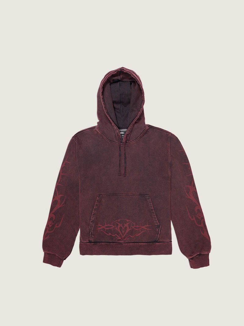 Poleron Hombre Dayana Tribal Flame Beige/Crudo Vans