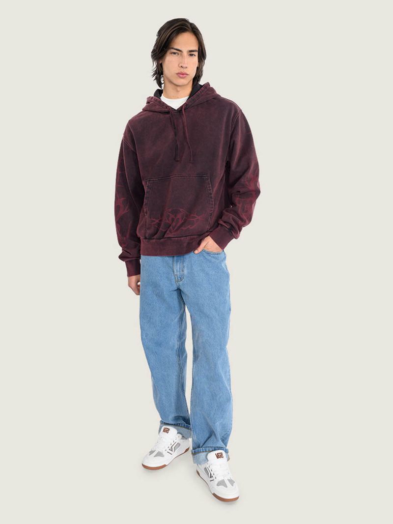 Poleron Hombre Dayana Tribal Flame Beige/Crudo Vans