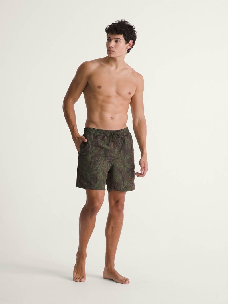 Traje De Bano Hombre Primary Ii Elastic P Verde Vans