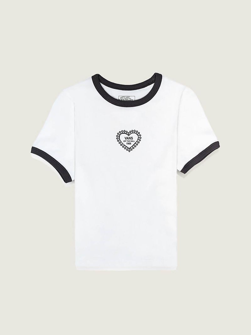 Polera M/C Nina Lacey Daze Blanco Vans