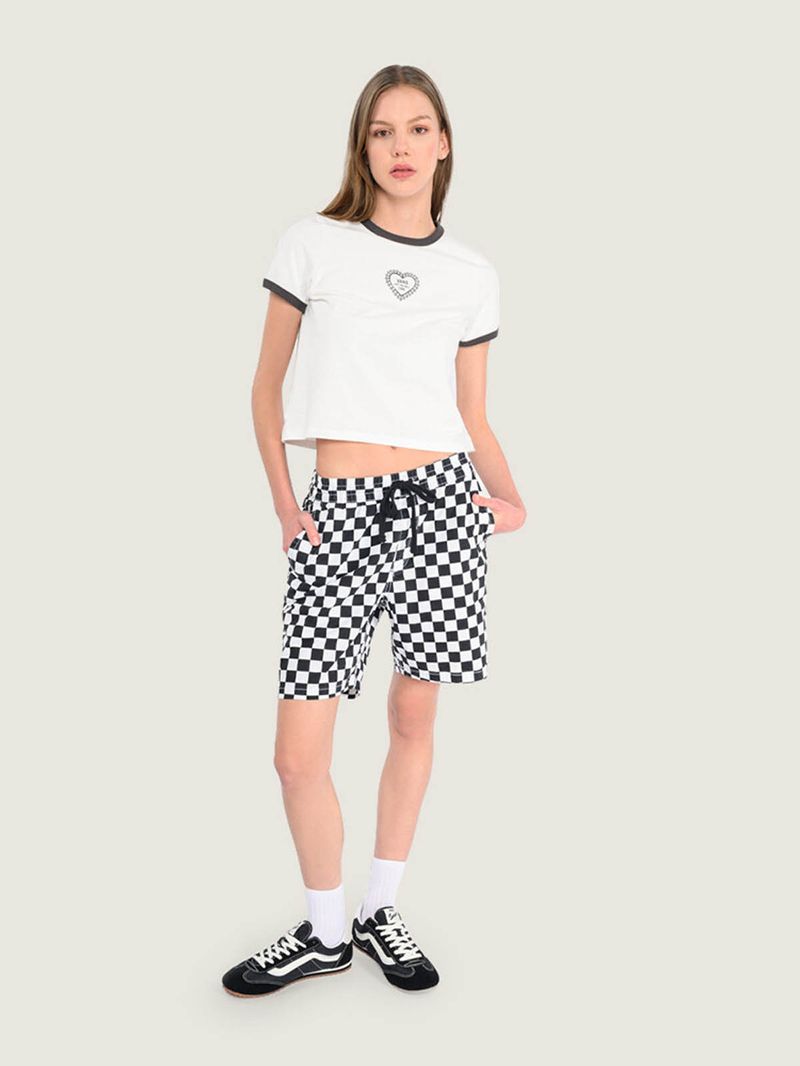 Polera M/C Nina Lacey Daze Blanco Vans