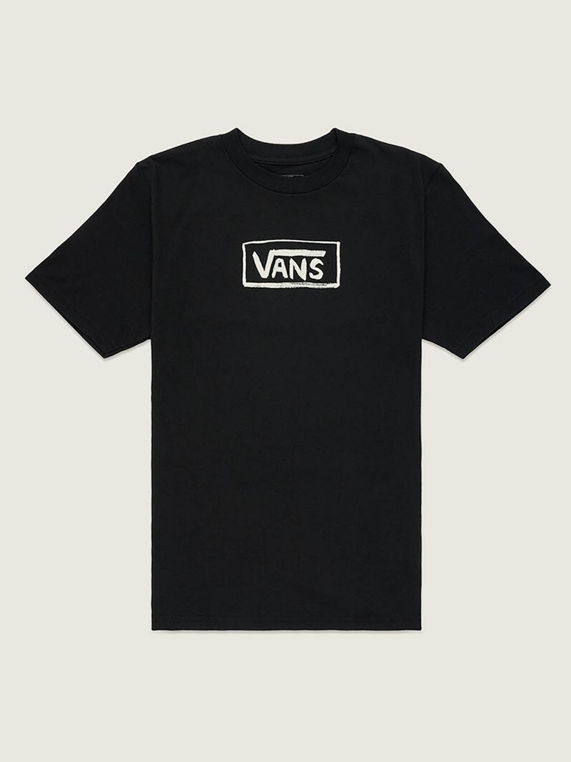 Polera M/C Nino Vans On Canvas Negro Vans