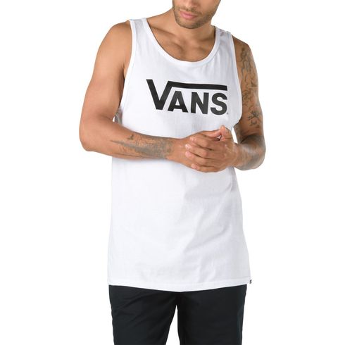 Camiseta Sin Mangas Vans Classic White/Black