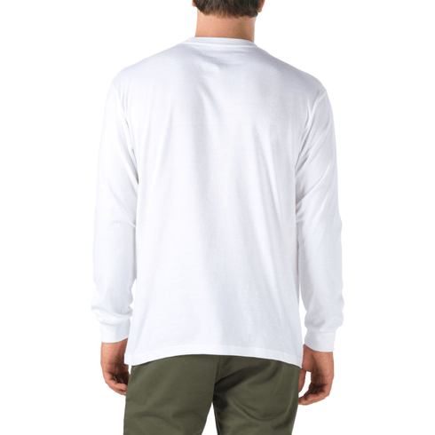 Polera Vans Classic Ls White-Black