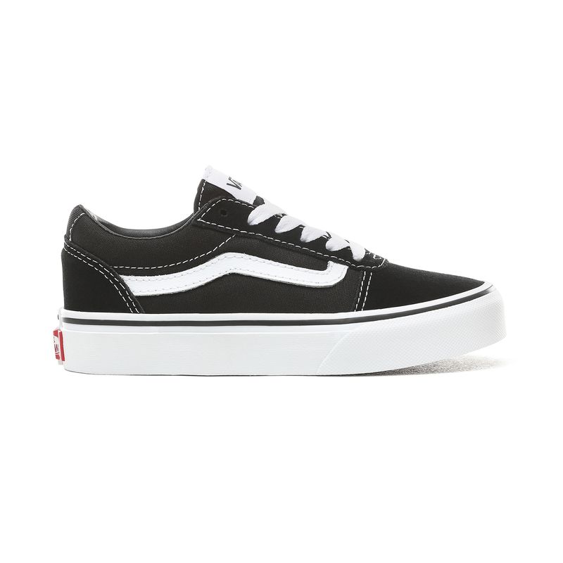 Zapatillas Yt Ward Youth (5 a 12 años) (Suede/Canvas) Black/White
