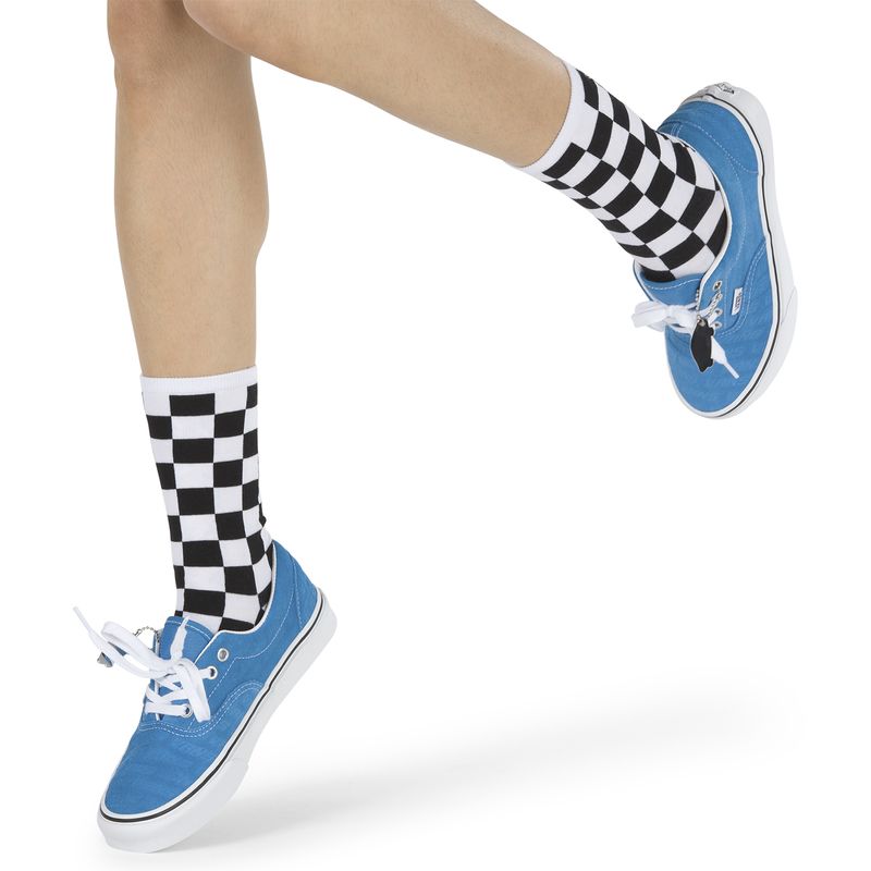 Calcetines-Ticker-Sock-7-10-1Pk-Black-Checkerboard