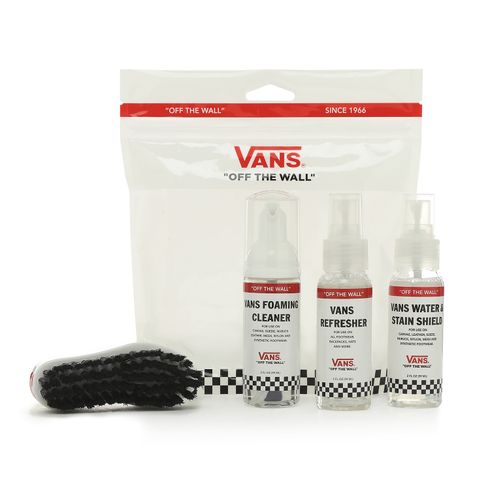 Kit de limpieza Vans Shoe Care Travel Kit - Global White