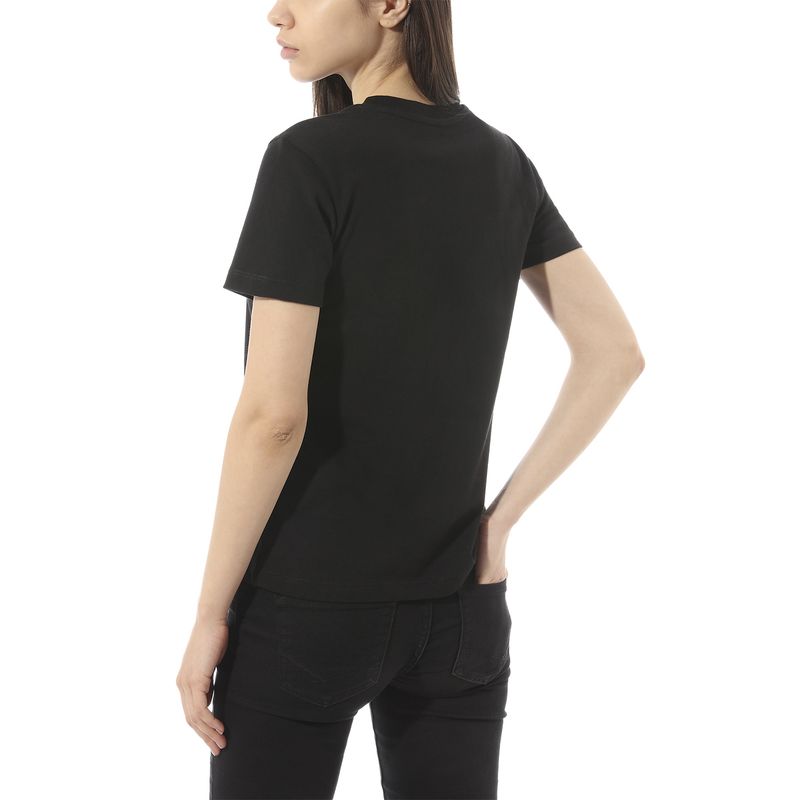 Polera-Flying-V-Crew-Tee-Black