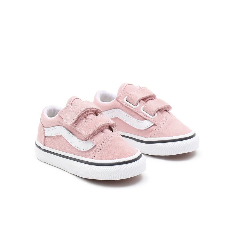 Zapatillas Td Old Skool V Toddler (1-4 años) Powder Pink/True White
