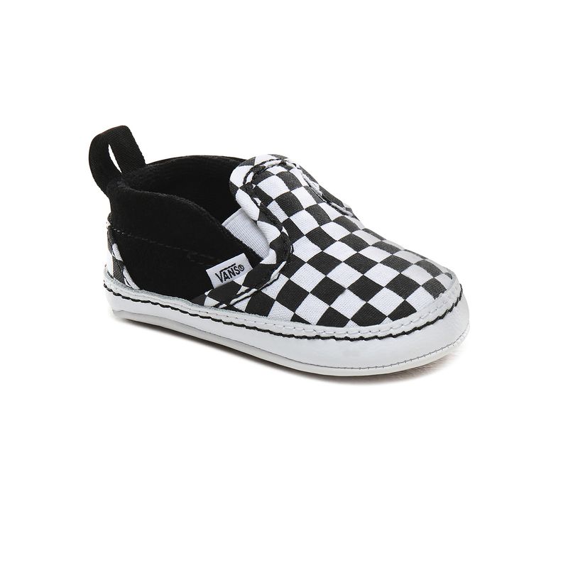 Zapatillas-In-Slip-On-V-Crib-Infant--0-11-meses---Checker--Black-Truewhite