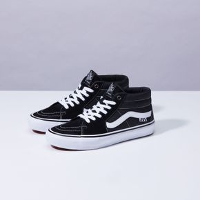 Zapatillas Mn Skate Grosso Mid Black/White/Emo Leather
