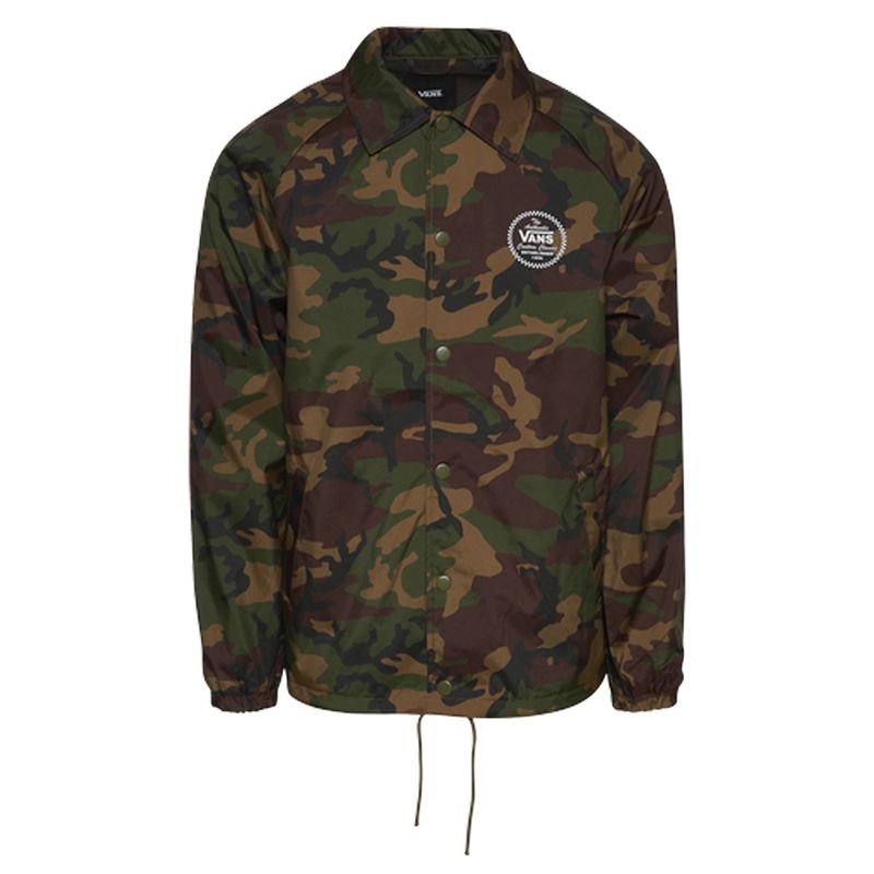 Chaqueta 2025 vans camuflaje