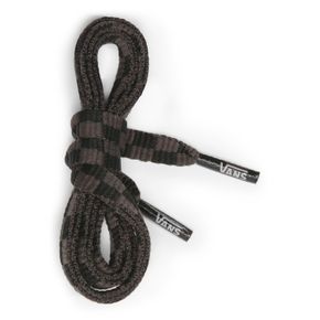 Cordones Vans 36" Black-Charcoal Checkerboard