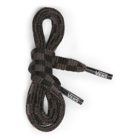 Cordones Vans 36" Black-Charcoal Checkerboard