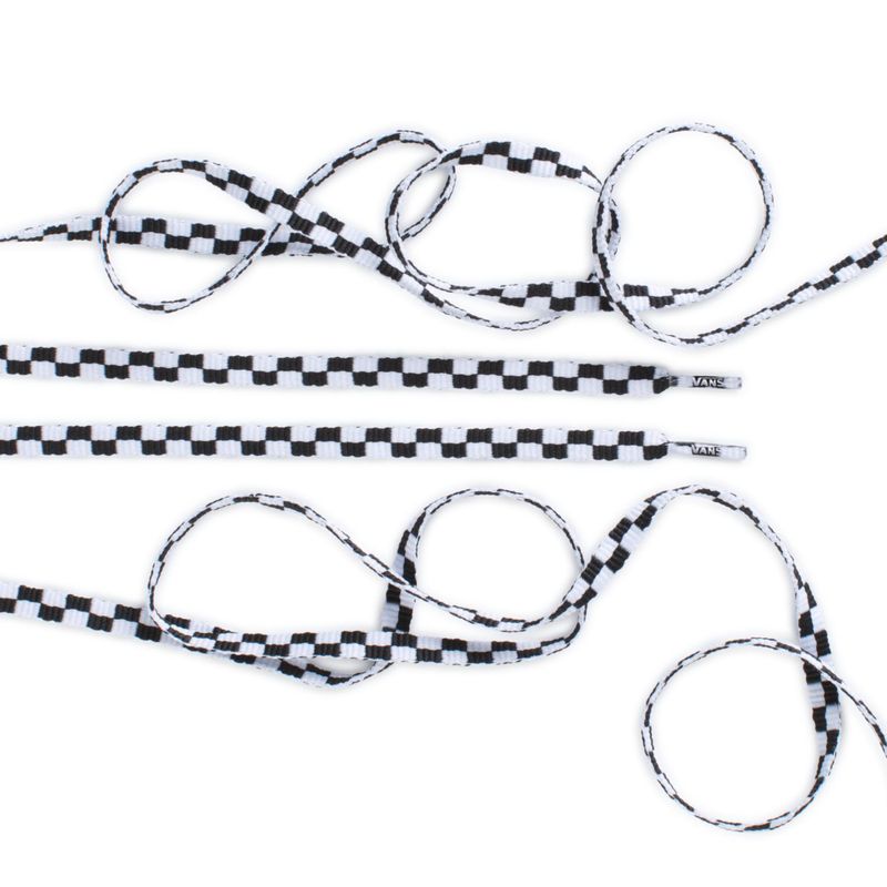 Cordones Vans 45" Black-White Check