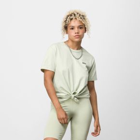 Polera Manga Corta Wm Junior V Knot Tee Celadon Green