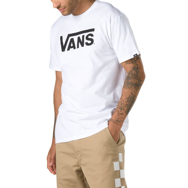 Polera Vans Classic White/Black