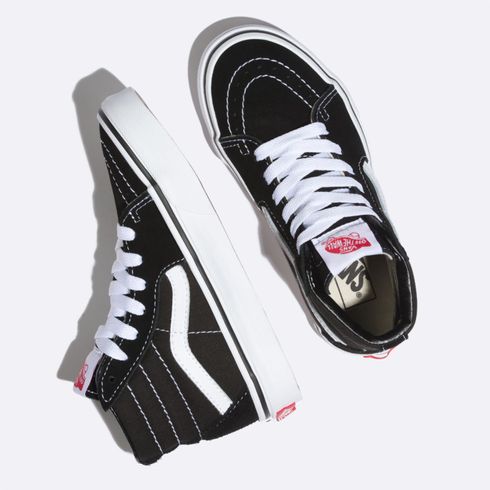 Zapatillas UY SK8-Hi Youth (5 - 12 años) Black/True White